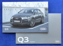 Lade das Bild in den Galerie-Viewer, Audi Q3 TFSI TDI quattro MJ 2018 - Prospekt Brochure + Preisliste 03.2018