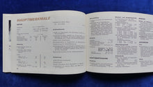 Lade das Bild in den Galerie-Viewer, Fiat 131 mirafiori 1975 - Betriebsanleitung Elektrik-Schaltplan Handbuch 12.1974