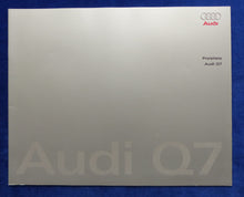 Lade das Bild in den Galerie-Viewer, Audi Q7 FSI TDI quattro MJ 2008 - Prospekt Brochure + Preisliste 03.2008