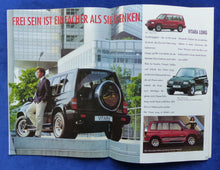 Lade das Bild in den Galerie-Viewer, Suzuki Vitara Limousine Cabrio MJ 1994 - Prospekt Brochure + Preisliste 07.1993