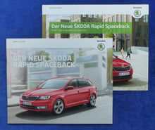 Lade das Bild in den Galerie-Viewer, Skoda Rapid Spaceback MJ 2014 - Prospekt Brochure + Preisliste 09.2013