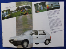 Lade das Bild in den Galerie-Viewer, Skoda Favorit 135 - Prospekt Brochure + Daten & Ausstattungen 90er