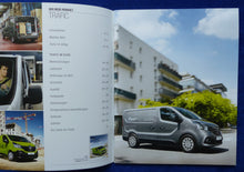 Lade das Bild in den Galerie-Viewer, Renault Trafic Kastenwagen MJ 2015 - Prospekt Brochure + Preisliste 06.2014