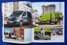 Lade das Bild in den Galerie-Viewer, Renault Trafic Kastenwagen MJ 2015 - Prospekt Brochure + Preisliste 06.2014