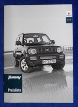 Lade das Bild in den Galerie-Viewer, Suzuki Jimny Rock am Ring MJ 2010 - Prospekt Brochure + Preisliste 04.2009