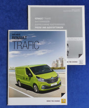 Lade das Bild in den Galerie-Viewer, Renault Trafic Kastenwagen MJ 2015 - Prospekt Brochure + Preisliste 06.2014