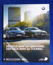 Lade das Bild in den Galerie-Viewer, BMW 3er Limousine Touring Typ F30 F31 MJ 2018 - Prospekt Brochure 02.2017