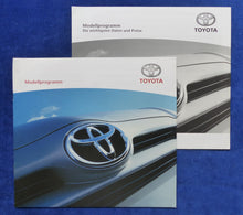 Lade das Bild in den Galerie-Viewer, Toyota Modellprogramm 2008 Aygo Yaris RAV4 - Prospekt + Preisliste 04.2008