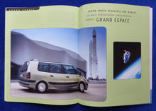 Lade das Bild in den Galerie-Viewer, Renault Espace & Grand Espace MJ 2000 - Prospekt Brochure + Preisliste 06.1999
