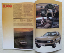 Lade das Bild in den Galerie-Viewer, Toyota 1982 Car Range Motor Show Edition - UK-Prospekt Konvolut England englisch