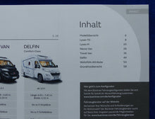 Lade das Bild in den Galerie-Viewer, Bürstner Wohnmobile 2022 Nexxo Travel Delfin - Prospekt + Preisliste 08.2021