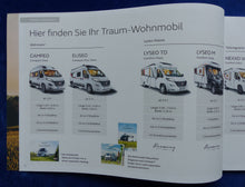 Lade das Bild in den Galerie-Viewer, Bürstner Wohnmobile 2022 Nexxo Travel Delfin - Prospekt + Preisliste 08.2021
