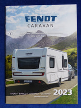 Lade das Bild in den Galerie-Viewer, Fendt Caravan 2023 Apero Bianco Diamant - Prospekt Brochure + Preisliste 08.2022