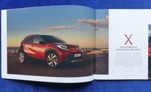 Lade das Bild in den Galerie-Viewer, Toyota Aygo X Limited MJ 2022 - Prospekt Brochure + Preisliste 03.2022