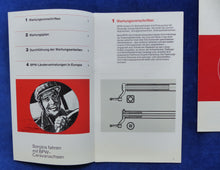 Lade das Bild in den Galerie-Viewer, BPW Achsen Gummifederung Wartung Caravan Wohnwagen - Prospekt Brochure 10.1977