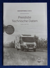 Lade das Bild in den Galerie-Viewer, Bürstner Wohnmobile 2021 Lyseo Travel Ixeo Argos - Prospekt + Preisliste 08.2020