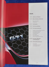 Lade das Bild in den Galerie-Viewer, VW Golf GTI MJ 2009 - Prospekt Brochure + Daten + Preisliste 05.2008