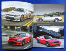 Lade das Bild in den Galerie-Viewer, Dodge Challenger & Charger Hellcat - Prospekt + Daten & Ausstattungen 2018