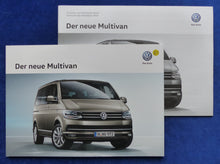 Lade das Bild in den Galerie-Viewer, VW Bus T6 Multivan MJ 2016 - Prospekt Brochure + Preisliste 06.2015