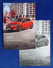 Lade das Bild in den Galerie-Viewer, Mitsubishi Colt MJ 2025 - Prospekt Brochure + Preisliste 07.2024