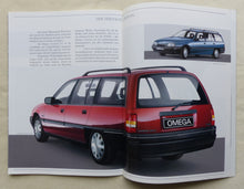 Lade das Bild in den Galerie-Viewer, Opel Omega 3000 MJ 1987 - Prospekt Brochure + Technische Daten 03.1987