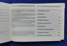 Lade das Bild in den Galerie-Viewer, Audi 80 Typ B3 MJ 1987 - Betriebsanleitung Bedienung Handbuch 08.1986