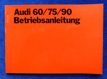 Lade das Bild in den Galerie-Viewer, Audi 60 75 Super 90 - Betriebsanleitung Bedienungsanleitung Handbuch 03.1969