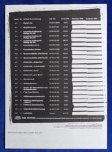 Lade das Bild in den Galerie-Viewer, Asia Motors Kia Rocsta - Zubehör 1995 - Prospekt Brochure + Preisliste 10.1994