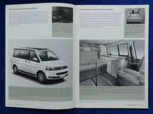 Lade das Bild in den Galerie-Viewer, VW Bus T5 California Edition MJ 2014 - Prospekt Brochure + Preisliste 05.2013