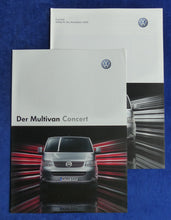 Lade das Bild in den Galerie-Viewer, VW Bus T5 Multivan Concert Sondermodell MJ 2008 - Prospekt + Preisliste 11.2007