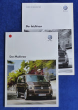 Lade das Bild in den Galerie-Viewer, VW Bus T5 Multivan Highline MJ 2011 - Prospekt Brochure + Preisliste 05.2010
