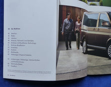 Lade das Bild in den Galerie-Viewer, VW Bus T5 Multivan Highline MJ 2013 - Prospekt Brochure + Preisliste 06.2012