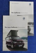 Lade das Bild in den Galerie-Viewer, VW Bus T5 California Generation MJ 2015 - Prospekt Brochure + Preisliste 10.2014
