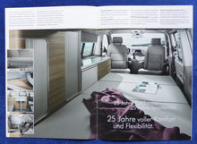Lade das Bild in den Galerie-Viewer, VW Bus T5 California Generation MJ 2015 - Prospekt Brochure + Preisliste 10.2014