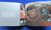 Lade das Bild in den Galerie-Viewer, Bentley '08 Continental GT - Hardcover Prospekt + Daten + Farben 2007 Frankreich