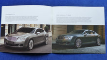 Lade das Bild in den Galerie-Viewer, Bentley '08 Continental GT - Hardcover Prospekt + Daten + Farben 2007 Frankreich
