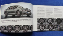 Lade das Bild in den Galerie-Viewer, BMW 4er Cabrio Coupe Zubehör MJ 2015 - Prospekt Brochure + Preisliste 05.2014