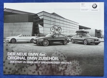 Lade das Bild in den Galerie-Viewer, BMW 4er Cabrio Coupe Zubehör MJ 2015 - Prospekt Brochure + Preisliste 05.2014