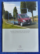 Lade das Bild in den Galerie-Viewer, Mercedes Sprinter Fahrgestelle Reisemobile MJ 2008 - Prospekt Brochure 09.2007