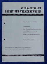 Lade das Bild in den Galerie-Viewer, PKW Auto Reifen Entwicklung & Konstruktion Phoenix - Sonderdruck ATZ 1961 1962