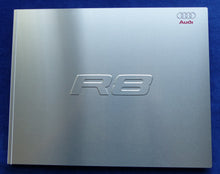 Lade das Bild in den Galerie-Viewer, Audi R8 Coupe quattro MJ 2008 - Aluminium Hardcover Prospekt Brochure 04.2007