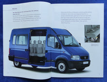 Lade das Bild in den Galerie-Viewer, Opel Movano Kombi & Kastenwagen MJ 2003 - Prospekt Brochure + Preisliste 02.2003