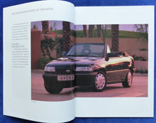 Lade das Bild in den Galerie-Viewer, Opel Astra GSi Caravan 16V Cabrio MJ 1994 - Prospekt Brochure 01.1994