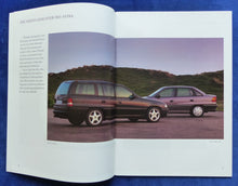 Lade das Bild in den Galerie-Viewer, Opel Astra GSi Caravan 16V Cabrio MJ 1994 - Prospekt Brochure 01.1994