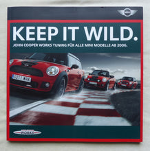 Lade das Bild in den Galerie-Viewer, Mini 3-Türer Cabrio JCW Zubehör MJ 2006 bis 2010 - Prospekt + Preisliste 01.2010