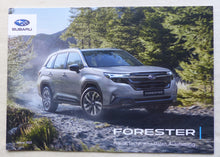 Lade das Bild in den Galerie-Viewer, Subaru Forester MJ 2025 - Prospekt Brochure + Preisliste 01.2025