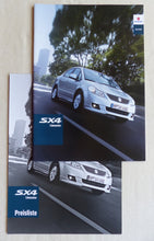Lade das Bild in den Galerie-Viewer, Suzuki SX4 Limousine MJ 2008 - Prospekt Brochure + Preisliste 01.2008
