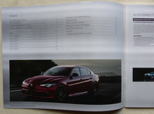 Lade das Bild in den Galerie-Viewer, Alfa Romeo Giulia 110th Anniversary MJ 2021 - Prospekt + Preisliste 03.2020
