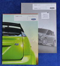 Lade das Bild in den Galerie-Viewer, Ford Focus RS MJ 2010 - Prospekt Brochure + Preisliste 01.2010