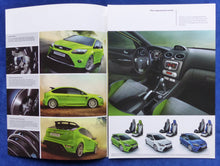 Lade das Bild in den Galerie-Viewer, Ford Focus RS MJ 2010 - Prospekt Brochure + Preisliste 01.2010